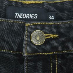 THEORIES SHORTS セオリーズ ショーツ PLAZA DENIM SHORTS WASHED BLACK スケートボード スケボー 2