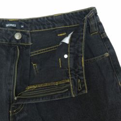 THEORIES SHORTS セオリーズ ショーツ PLAZA DENIM SHORTS WASHED BLACK スケートボード スケボー 3