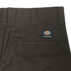 DICKIES SKATEBOARDING PANTS ディッキーズ スケートボーディング パンツ ジーンズ SLIM FIT FLEX PANTS CHOCOLATE BROWN スケートボード スケボー 4