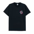 SANTA CRUZ T-SHIRT サンタクルーズ Tシャツ DRESSEN ROSE CREW 2 BLACK スケートボード スケボー 1