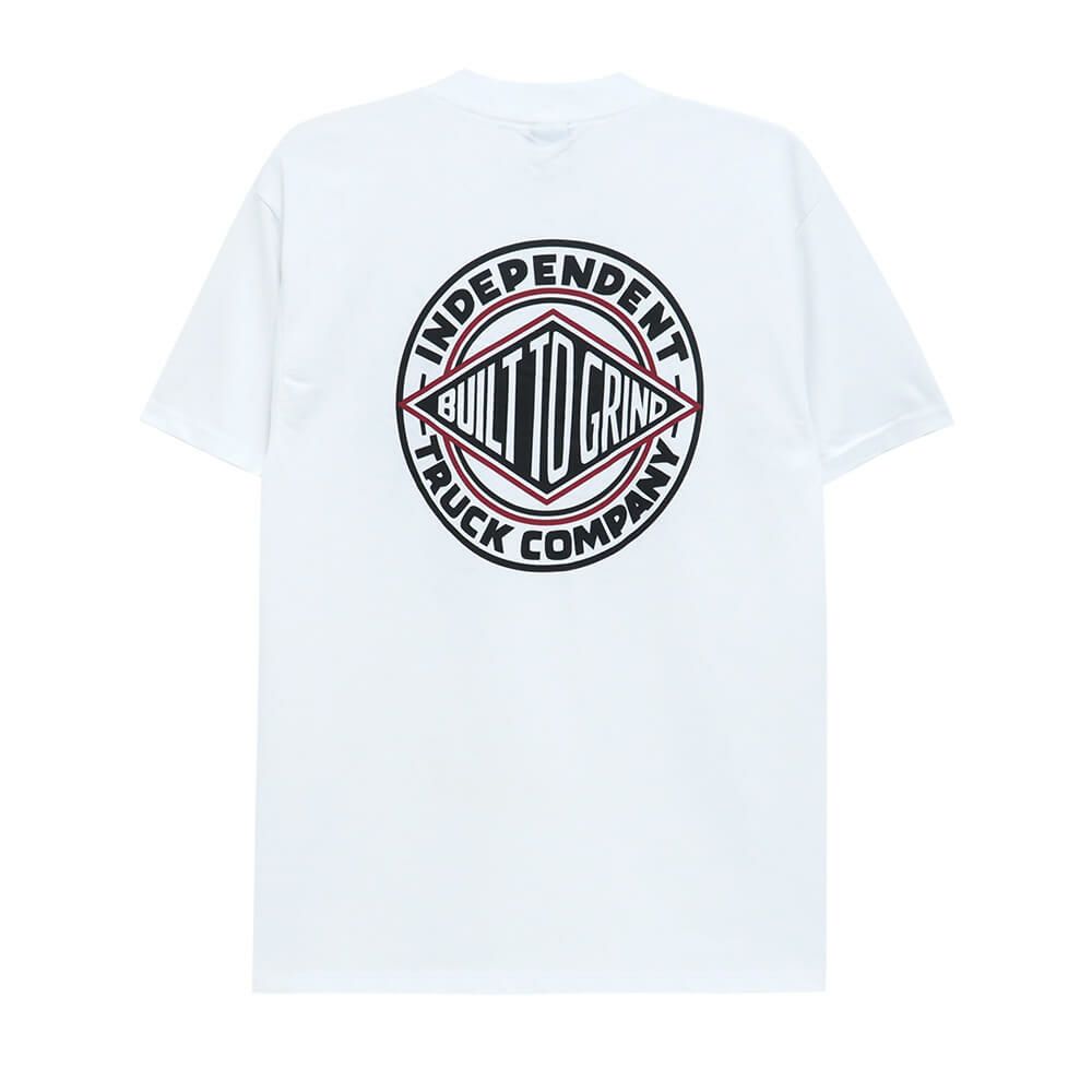  INDEPENDENT T-SHIRT インディペンデント Tシャツ BTG SUMMIT WHITE スケートボード スケボー 