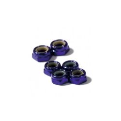 SOURCE ソース キングナット & アクセルナット KINGPIN NUT & AXLE NUT SET PLATING PURPLE スケートボード スケボー 1