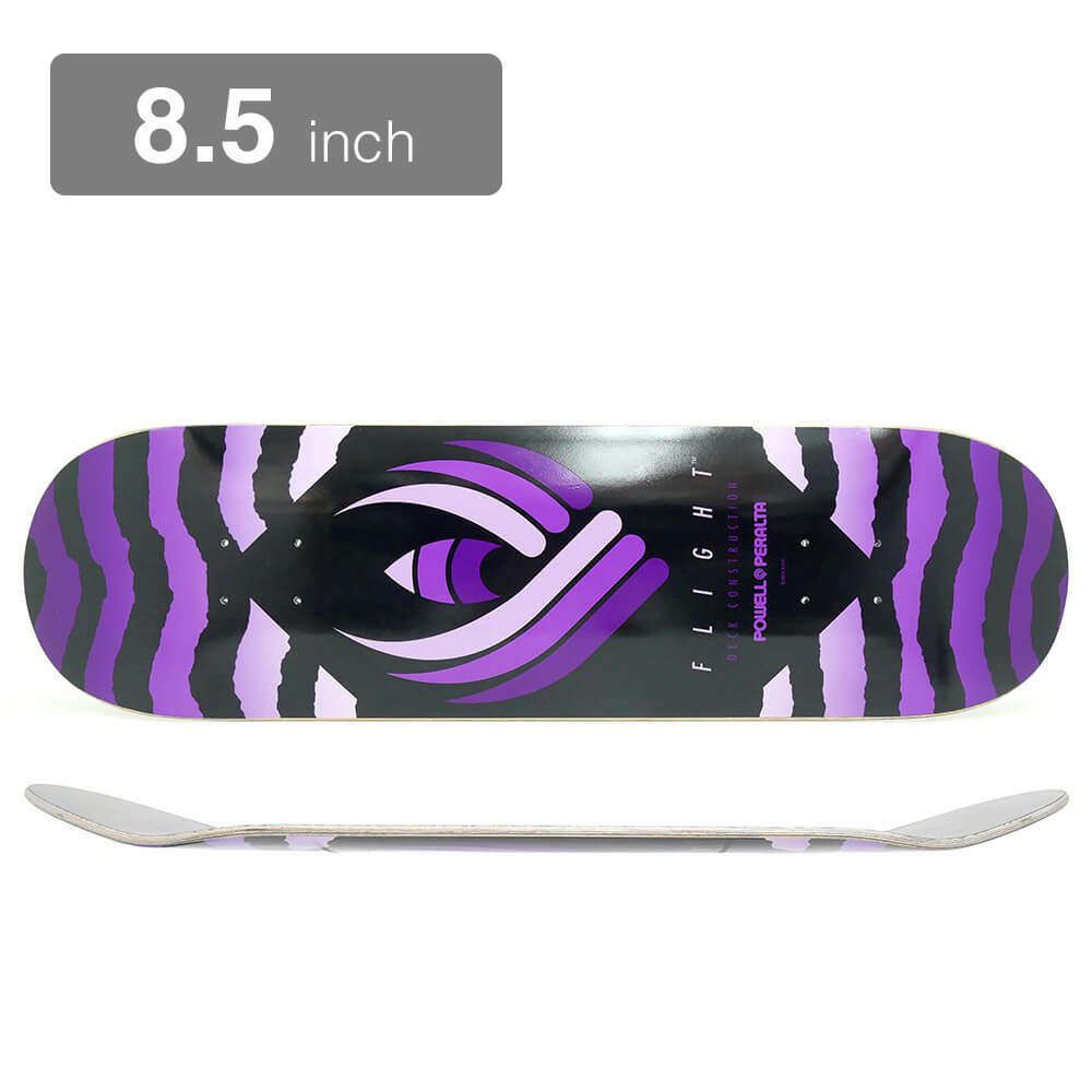 POWELL PERALTA DECK パウエルペラルタ デッキ TEAM SAFARI PURPLE FLIGHT 8.5 スケートボード スケボー