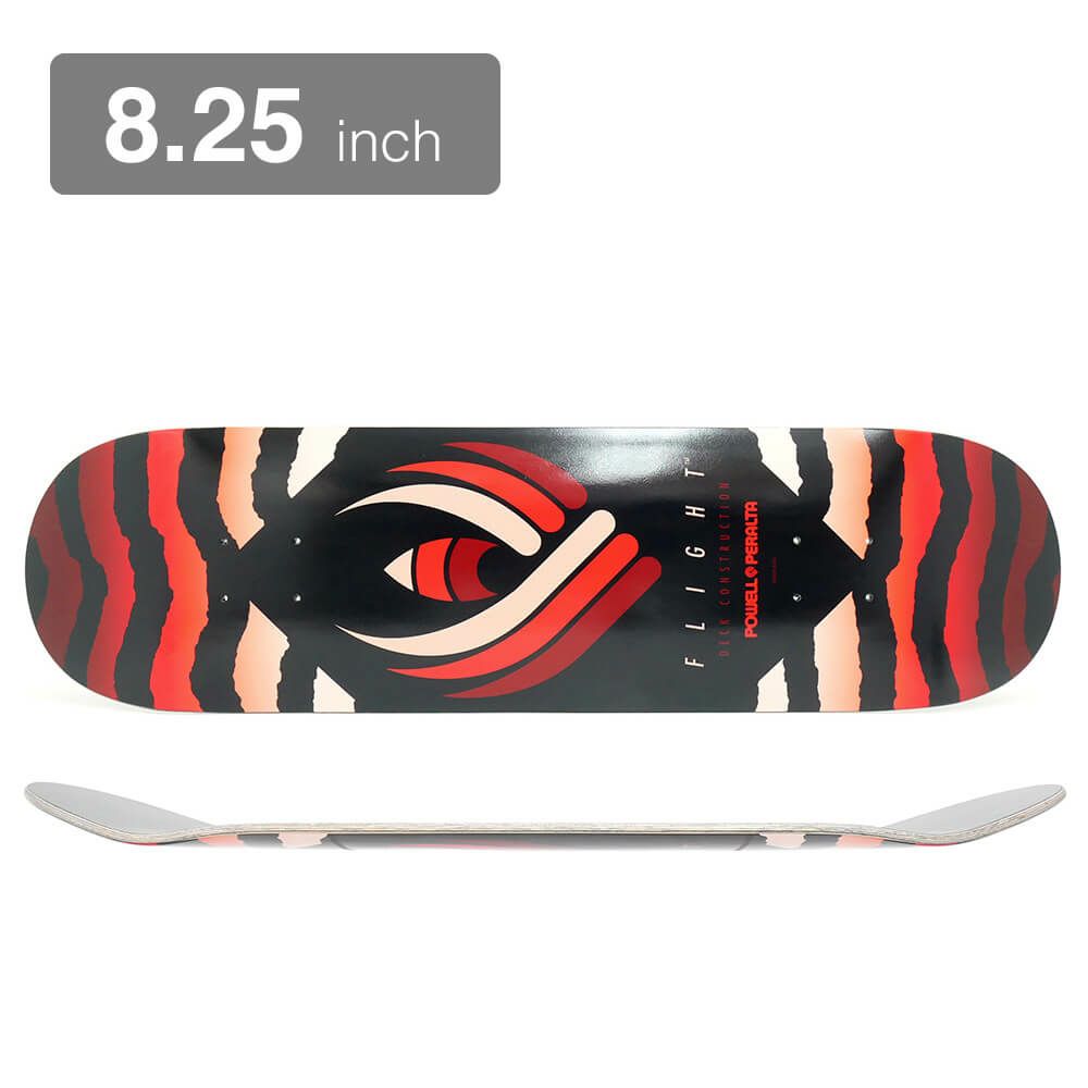 POWELL PERALTA DECK パウエルペラルタ デッキ TEAM SAFARI RED FLIGHT 8.25 スケートボード スケボー