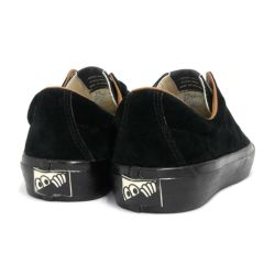 LAST RESORT AB SHOES ラストリゾートエービー シューズ スニーカー VM003 SUEDE LO（BLACK LABEL） BLACK/BLACK スケートボード スケボー 3