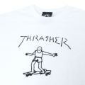 THRASHER T-SHIRT スラッシャー Ｔシャツ GONZ（US企画） WHITE スケートボード スケボー 1