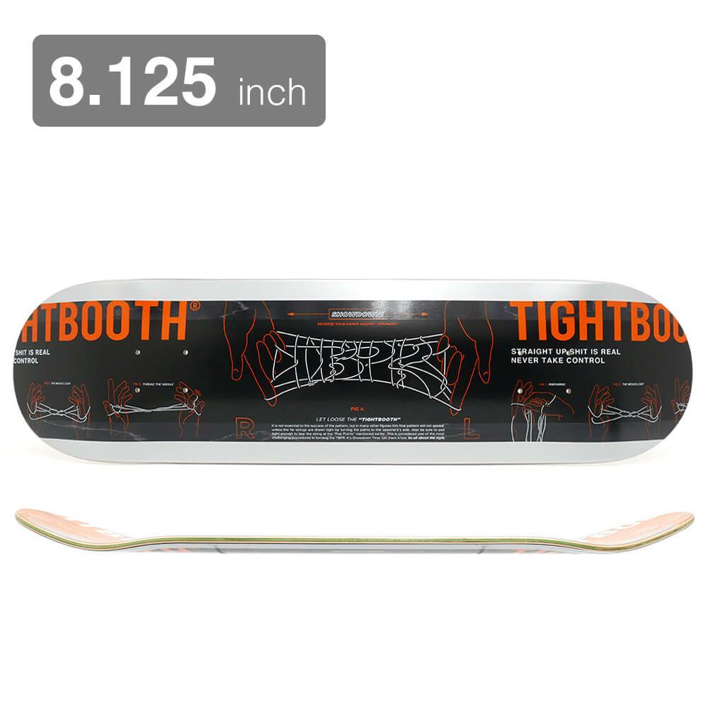 TIGHTBOOTH（TBPR）DECK タイトブース デッキ TEAM AYATORI 8.125 スケートボード スケボー