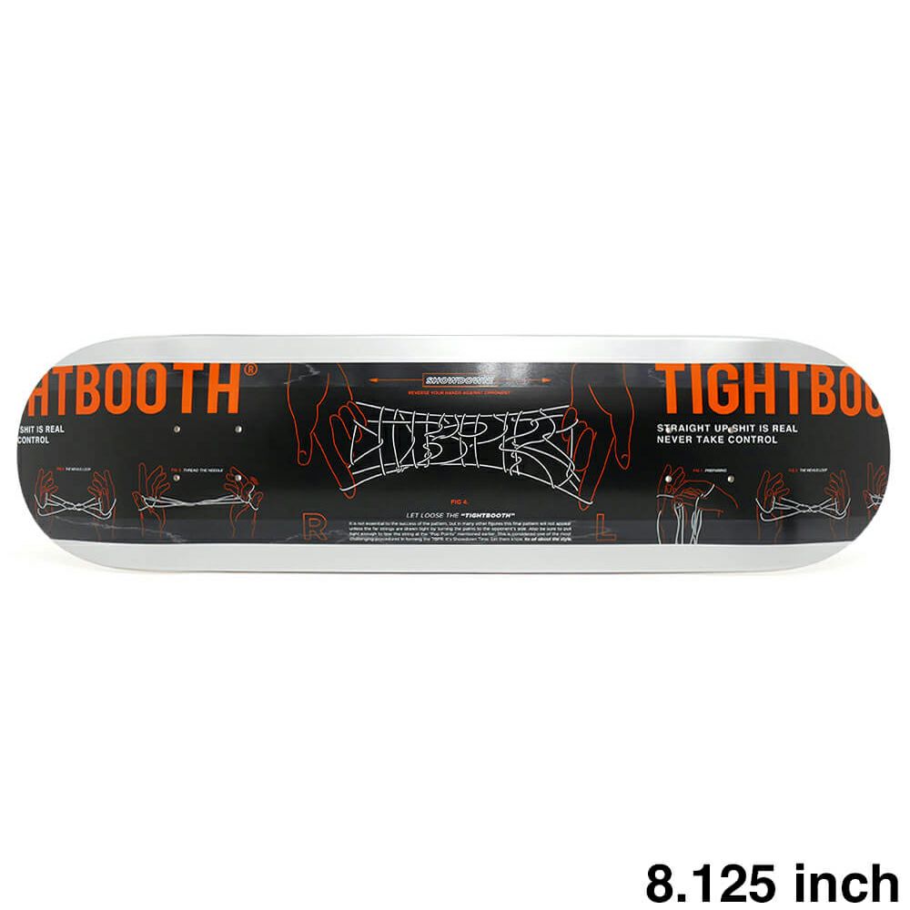 TIGHTBOOTH（TBPR）DECK タイトブース デッキ TEAM AYATORI 8.125 スケートボード スケボー