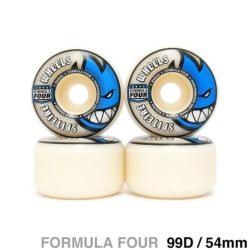 SPITFIRE WHEEL スピットファイヤー ウィール FORMULA FOUR (F4) RADIALS 99D 54mm スケートボード スケボー