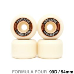 SPITFIRE WHEEL スピットファイヤー ウィール FORMULA FOUR (F4) LOCK-IN FULL 99D 54mm スケートボード スケボー