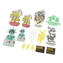 5BORO STICKER PACK ファイブボロ ステッカーパック 5B STICKER PACK スケートボード スケボー 1