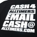 ALLTIMERS T-SHIRT オールタイマーズ Tシャツ ATLANTIC AVE BLACK スケートボード スケボー 3