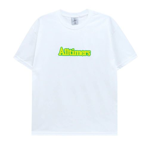 ALLTIMERS T-SHIRT オールタイマーズ Tシャツ BROADWAY WHITE スケートボード スケボー 