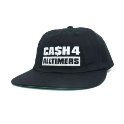 ALLTIMERS CAP オールタイマーズ キャップ ATLANTIC AVE BLACK スケートボード スケボー 