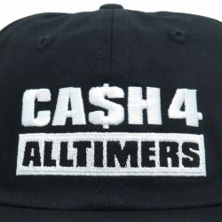 ALLTIMERS CAP オールタイマーズ キャップ ATLANTIC AVE BLACK スケートボード スケボー 4