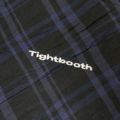 TIGHTBOOTH（TBPR）S/S SHIRT タイトブース 半袖シャツ FURROW BLUE PLAID スケートボード スケボー 5