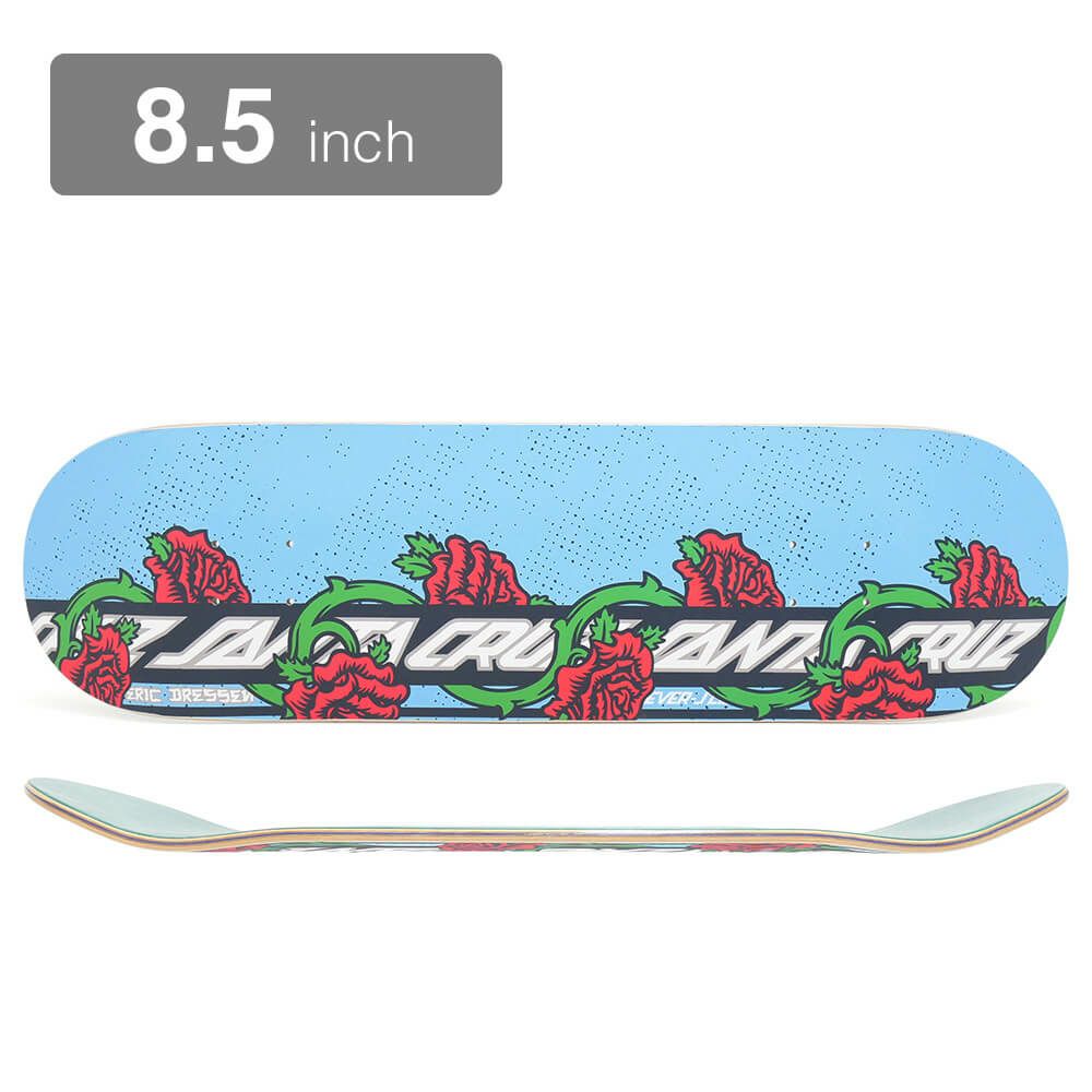 SANTA CRUZ DECK サンタクルーズ デッキ ERIC DRESSEN ROSE VINE BLUE EVERSLICK 8.5 スケートボード スケボー