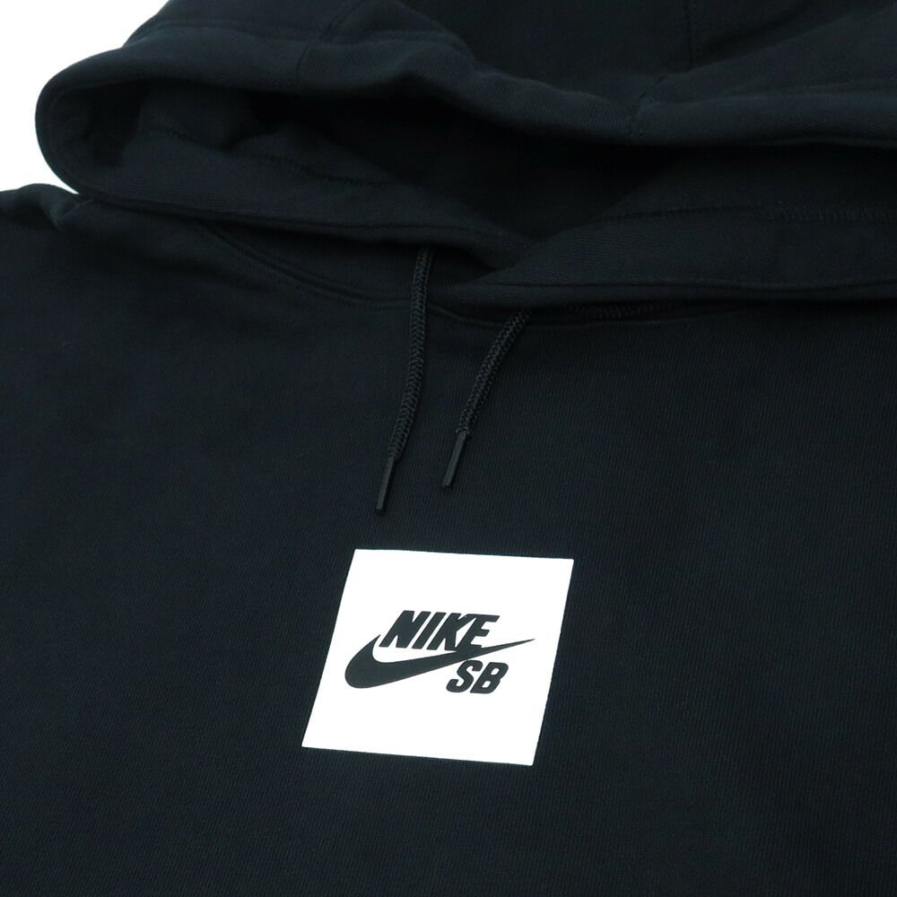 セール）NIKE SB HOOD ナイキSB パーカー BOX LOGO DV8840-010 BLACK