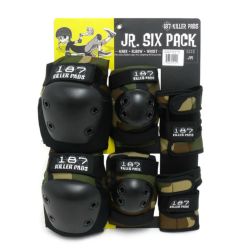 187 KILLER PADS KIDS PADSET ワンエイトセブンキラーパッド 子供用パッドセット JUNIOR SIX PACK CAMO スケートボード スケボー