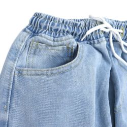 LESQUE PANTS レスケ パンツ ジーンズ DENIM TIEUP PANTS BLUE スケートボード スケボー 2