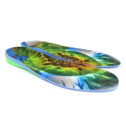 衝撃を90%以上吸収！ FOOTPRINT INSOLE フットプリント インソール KINGFOAM ELITE MID PRO JOEY BREZINSKI IRIS スケートボード スケボー 3