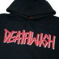 DEATHWISH HOOD デスウィッシュ パーカー DEATH SPRAY BLACK/RED スケートボード スケボー 1