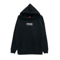 BAKER HOOD ベイカー パーカー SATANIC SWITCH BLACK スケートボード