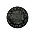 SPITFIRE STICKER スピットファイヤー ステッカー CLASSIC SWIRL SMALL BLACK/SILVER スケートボード スケボー