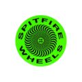 SPITFIRE STICKER スピットファイヤー ステッカー CLASSIC SWIRL SMALL GREEN/BLACK スケートボード スケボー