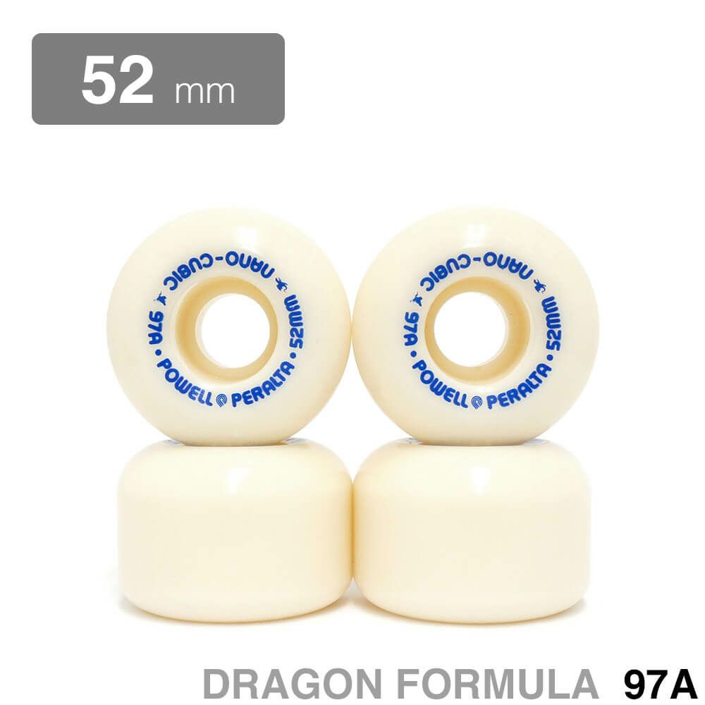 POWELL PERALTA WHEEL パウエルペラルタ ウィール DRAGON FORMULA（DF）97A ANDY ANDERSON NANO  CUBIC 52mm x 36mm スケートボード スケボー | スケートボードのカリフォルニアストリート