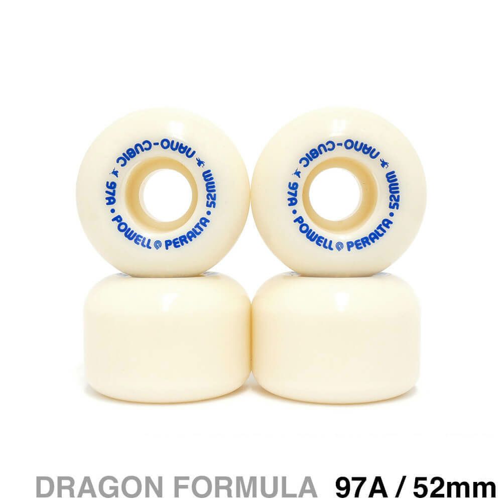 POWELL PERALTA WHEEL パウエルペラルタ ウィール DRAGON FORMULA（DF）97A ANDY ANDERSON NANO CUBIC 52mm x 36mm スケートボード スケボー