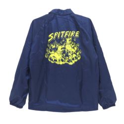 SPITFIRE JACKET スピットファイヤー ジャケット HELL HOUNDS 2 COACH JKT NAVY スケートボード スケボー 