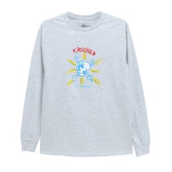 KROOKED LONG SLEEVE クルキッド ロングスリーブTシャツ STYLE ASH スケートボード スケボー 