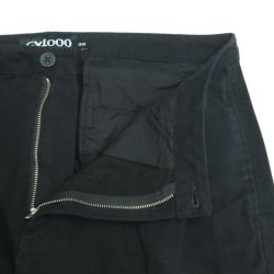 GX1000 PANTS ジーエックス1000 パンツ ジーンズ CARGO CHINO PANTS BLACK スケートボード スケボー 3