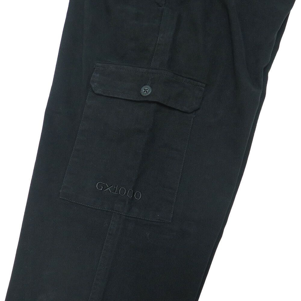 GX1000 PANTS ジーエックス1000 パンツ ジーンズ CARGO CHINO PANTS BLACK スケートボード スケボー 5