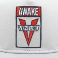 VENTURE CAP ベンチャー キャップ AWAKE SNAPBACK SILVER/RED スケートボード スケボー 4