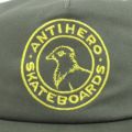 ANTIHERO CAP アンチヒーロー キャップ PIGEON ROUND SNAPBACK SAGE/YELLOW スケートボード スケボー 4