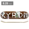 ISLE DECK アイル デッキ KYRON DAVIS EXPRESS BROWN STAIN 8.25 スケートボード スケボー