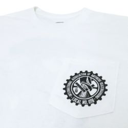 ANTIHERO LONG SLEEVE アンチヒーロー ロングスリーブTシャツ UNION 18 LOCAL POCKET WHITE スケートボード スケボー 2