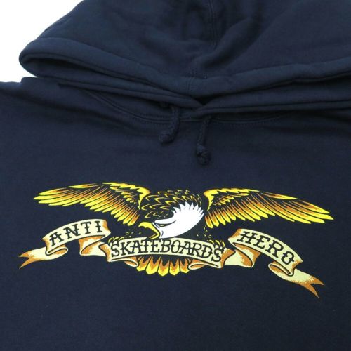 ANTIHERO HOOD アンチヒーロー パーカー EAGLE NAVY/BLACK スケート