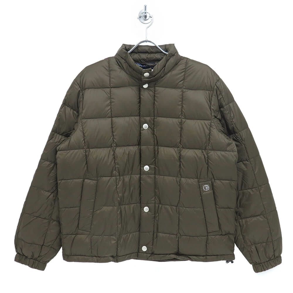 POLAR JACKET ポーラー ジャケット LIGHTWEIGHT PUFFER BROWN スケートボード スケボー 