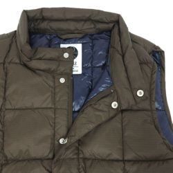 POLAR JACKET ポーラー ジャケット LIGHTWEIGHT PUFFER VEST BROWN スケートボード スケボー 1