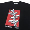  TIGHTBOOTH（TBPR）T-SHIRT タイトブース Tシャツ SECURITY LEVEL ∞ BLACK スケートボード スケボー 1