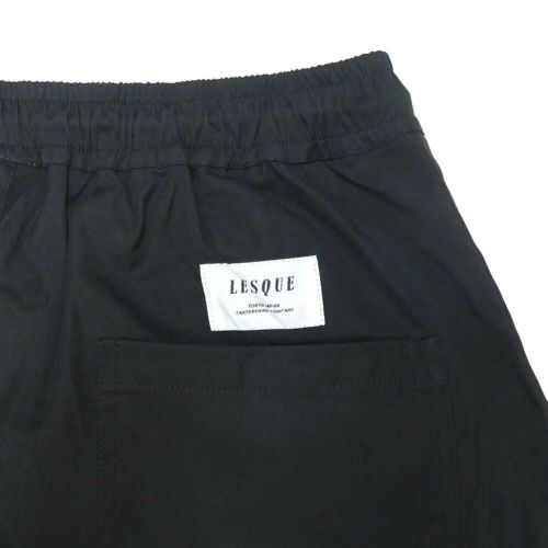 LESQUE PANTS レスケ パンツ ジーンズ RAFU PANTS BLACK スケート