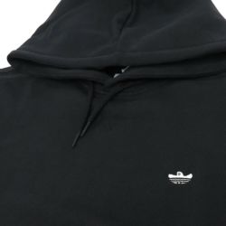 ADIDAS HOOD アディダス パーカー H SHMOO HOODIE BLACK 刺繍ロゴ スケートボード スケボー 1