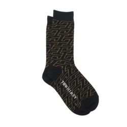  TIGHTBOOTH（TBPR）SOCKS タイトブース ソックス 靴下 T JACQUARED BLACK スケートボード スケボー 3