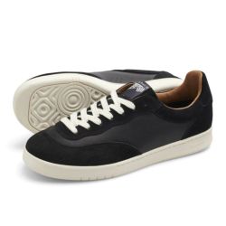 LAST RESORT AB SHOES ラストリゾートエービー シューズ スニーカー CM001 LEATHER/SUEDE LO BLACK/WHITE スケートボード スケボー 1