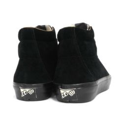 LAST RESORT AB SHOES ラストリゾートエービー シューズ スニーカー VM003 SUEDE HI BLACK/BLACK スケートボード スケボー 3