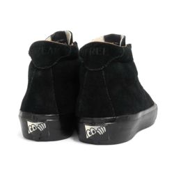 LAST RESORT AB SHOES ラストリゾートエービー シューズ スニーカー VM001 SUEDE HI BLACK/BLACK スケートボード スケボー 3