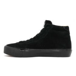 LAST RESORT AB SHOES ラストリゾートエービー シューズ スニーカー VM001 SUEDE HI BLACK/BLACK スケートボード スケボー 5